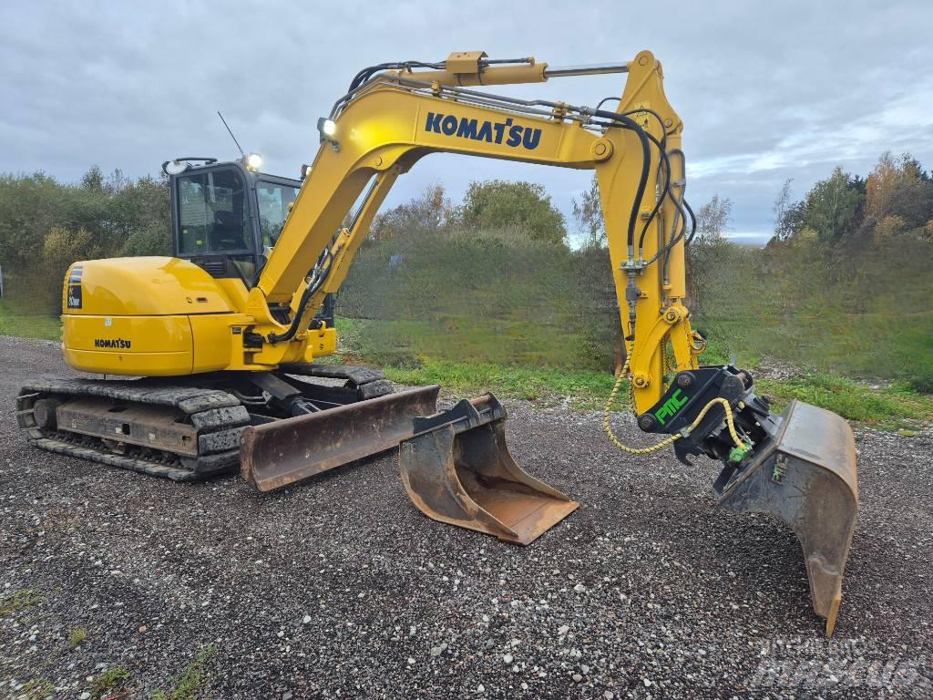Komatsu PC80MR-5 Midi-gravemaskiner 7t - 12t