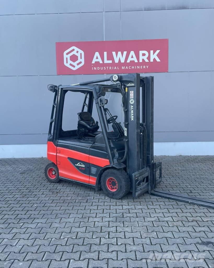 Linde E 20 El gaffeltrucks