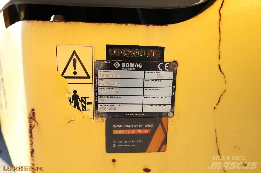 Bomag BW 154 AD-5 Tvilling tromle