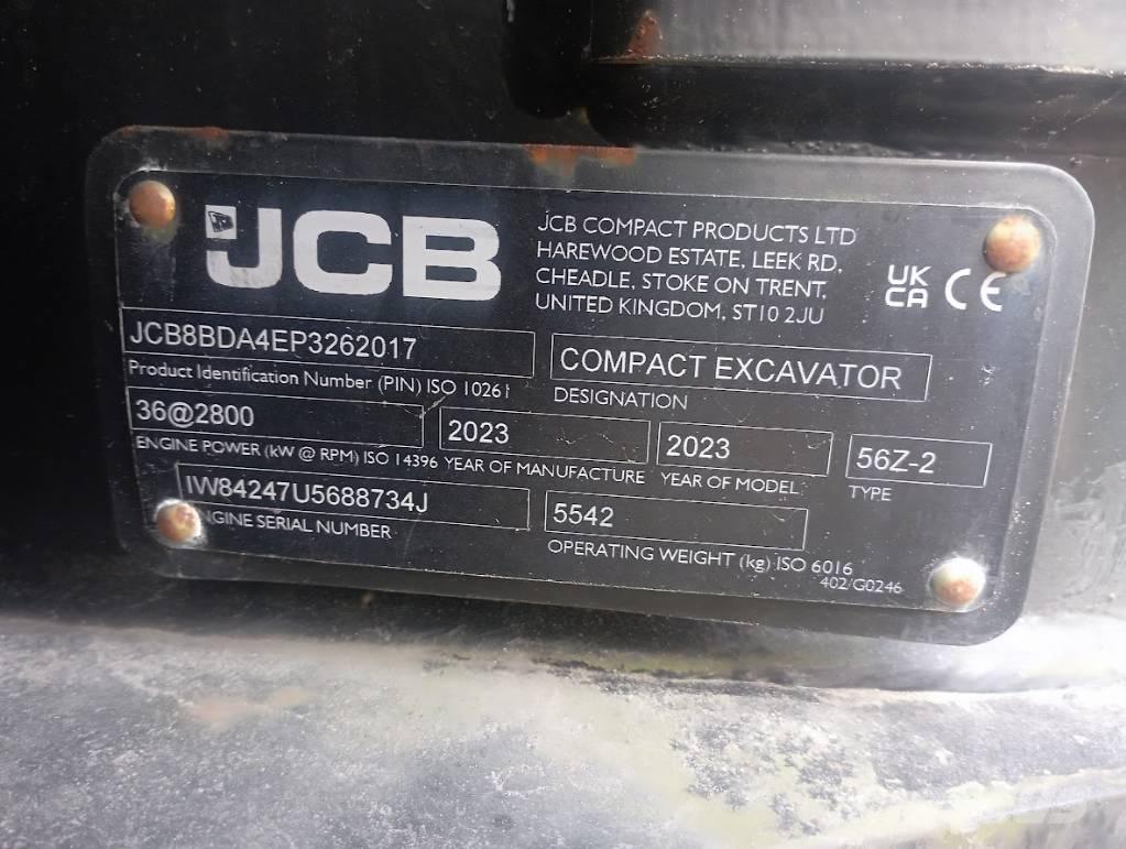 JCB JCB 56Z-2 Minigravemaskiner