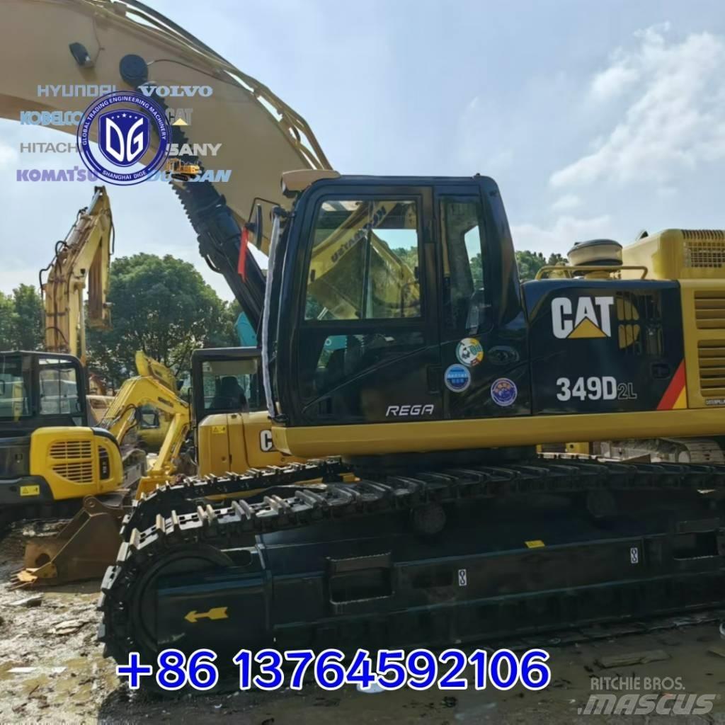 CAT 349D Gravemaskiner på larvebånd