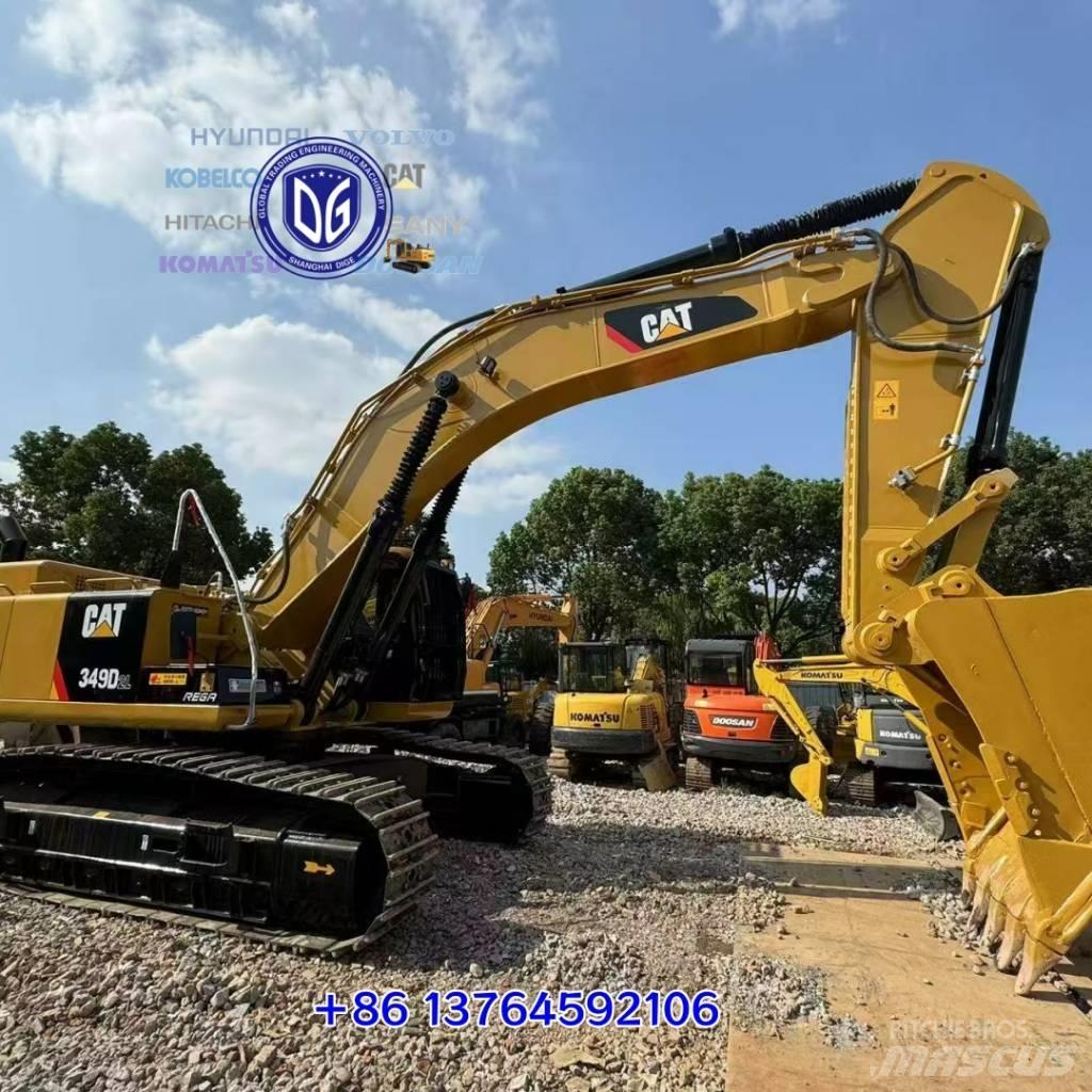 CAT 349D Gravemaskiner på larvebånd