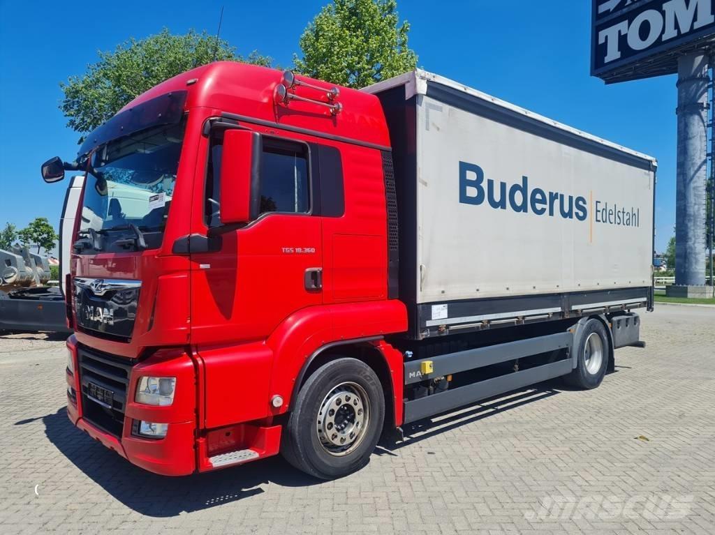 MAN TGS 18.360 / 6.1m Lastbil - Gardin