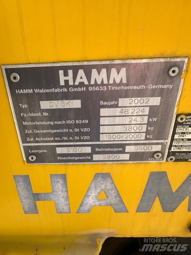 Hamm DW3 tromble Andre tromler