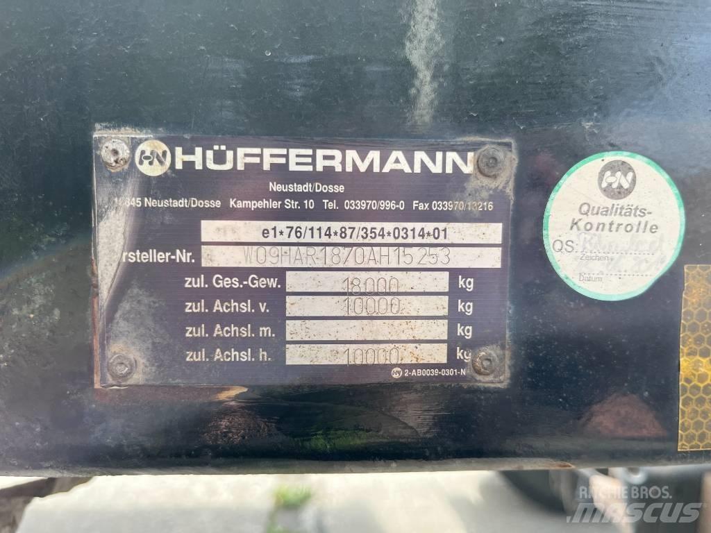 Hüffermann HAR 18.70 Anhænger med containerramme