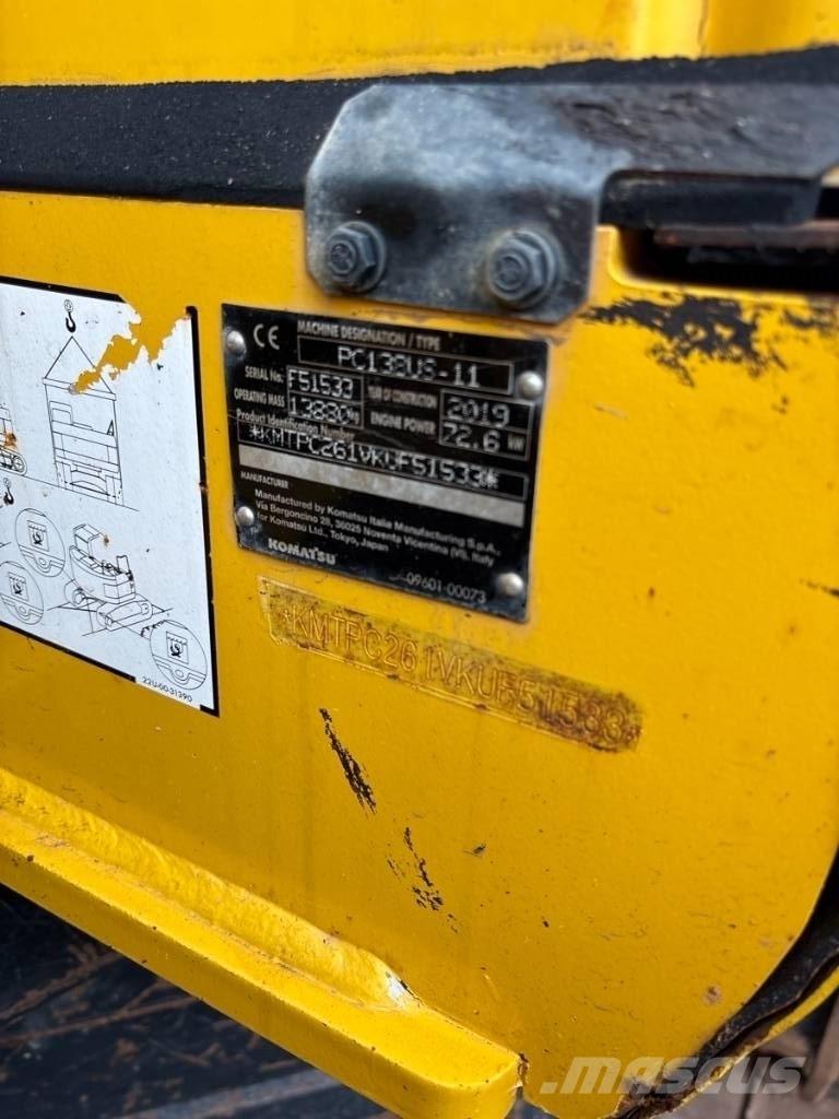 Komatsu PC 138 US-11 Gravemaskiner på larvebånd