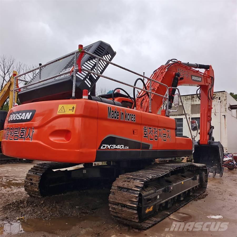 Doosan DX340LC Gravemaskiner på larvebånd