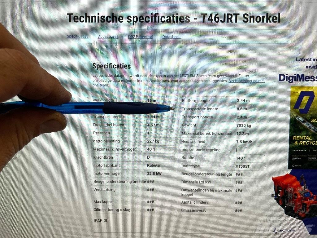 Snorkel T 46 J RT Bomlifte med knækarm