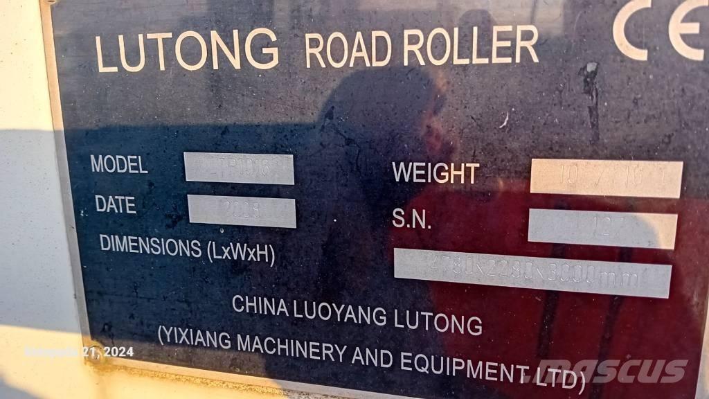 Lutong LTP 1016 Tromle med luftdæk