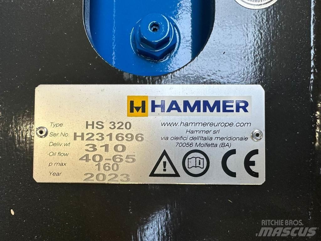 Hammer HS320 Hydraulik / Trykluft hammere