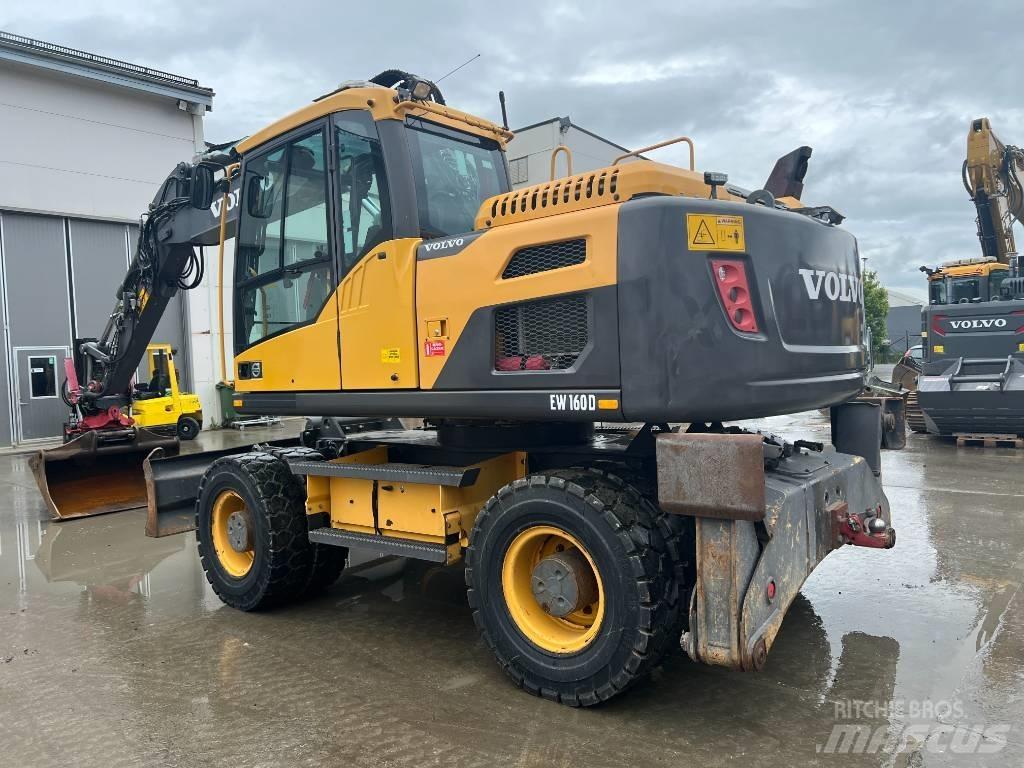Volvo EW160D Gravemaskiner på hjul