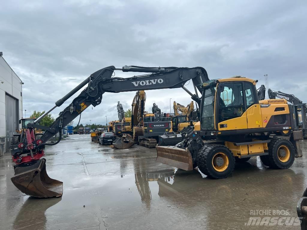 Volvo EW160D Gravemaskiner på hjul