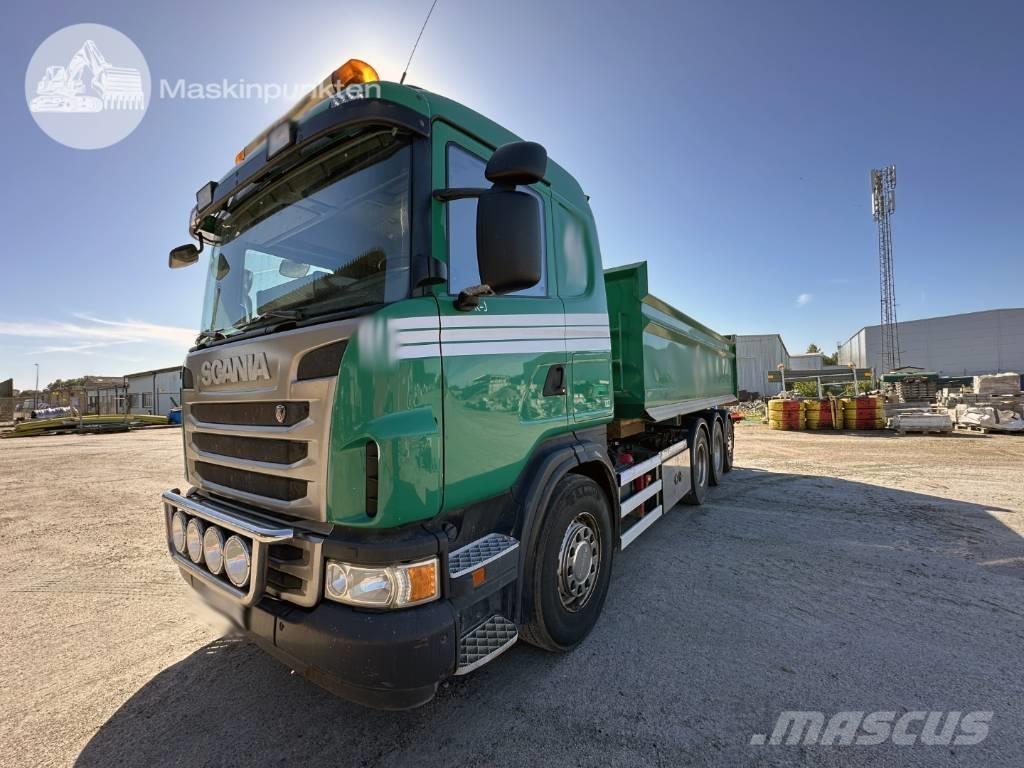 Scania G 480 Lastbiler med containerramme / veksellad