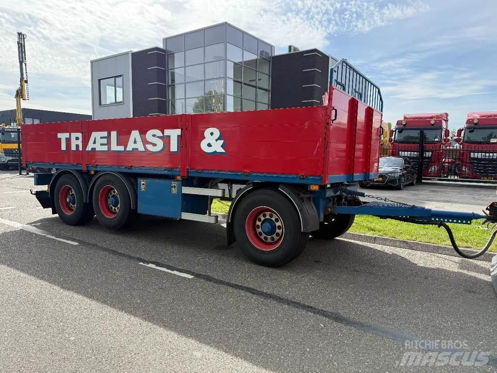HFR 3X BPW AXLE Anhænger med lad/Flatbed