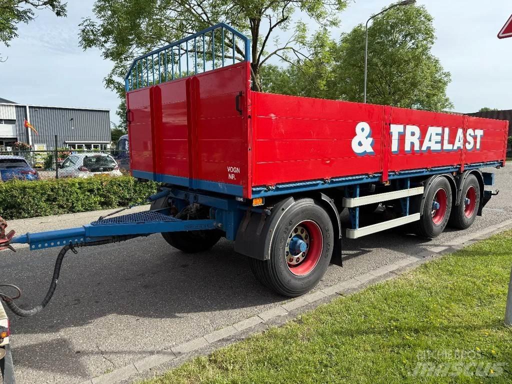 HFR 3X BPW AXLE Anhænger med lad/Flatbed