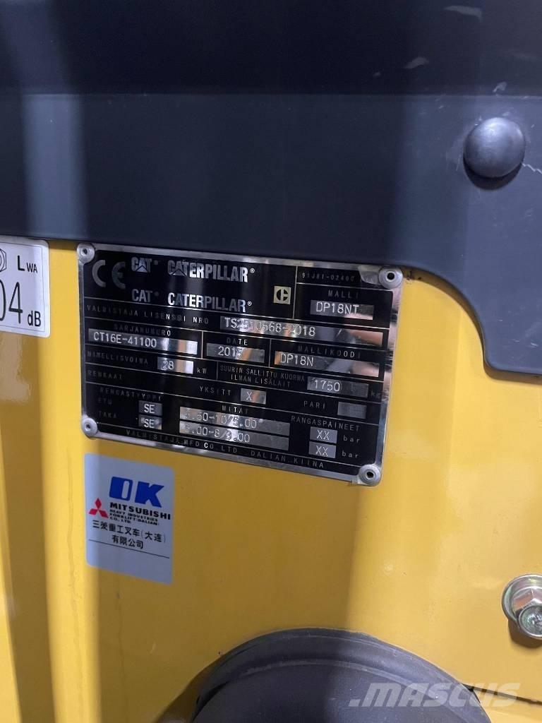 CAT DP18 NT Diesel gaffeltrucks