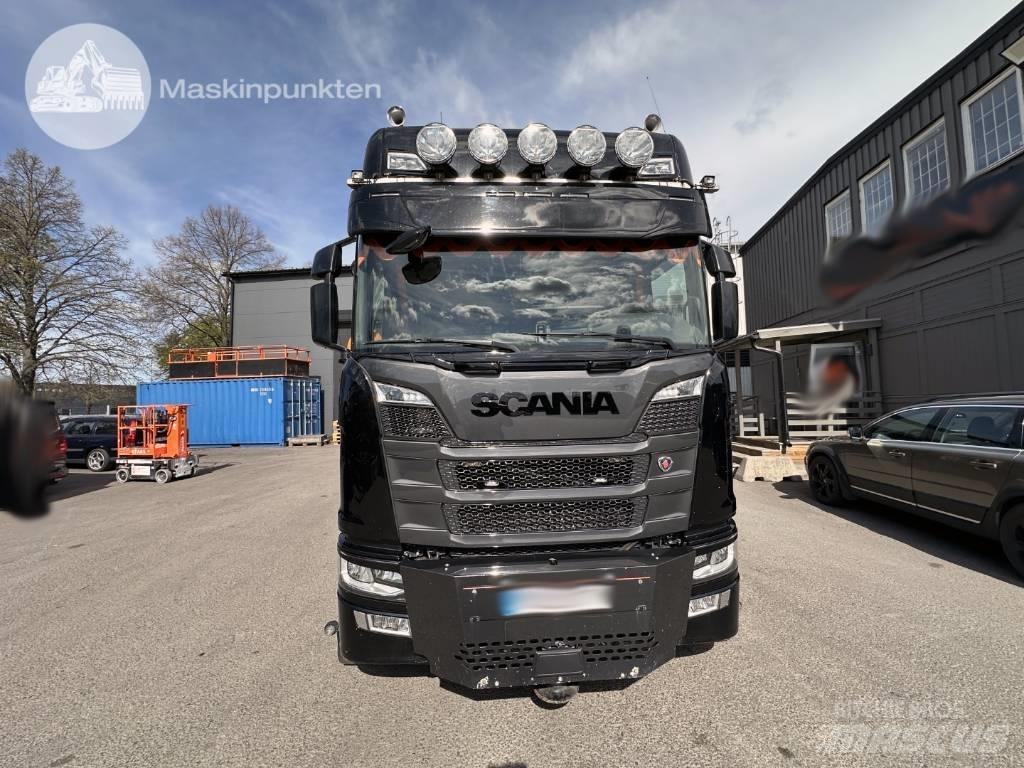 Scania R 500 Lastbil med kran