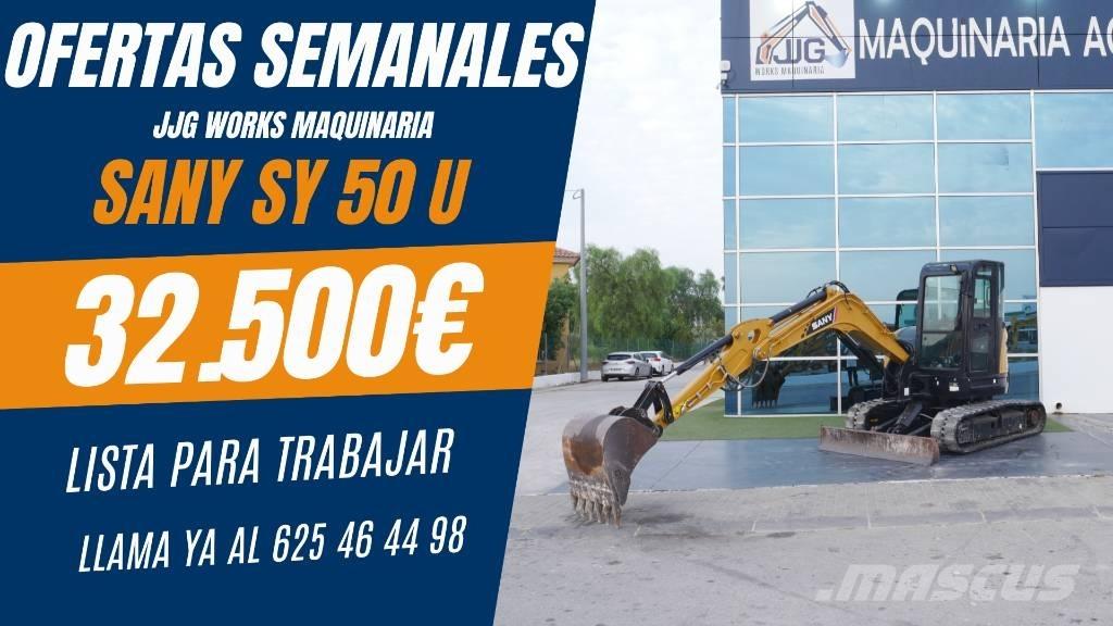 Sany SY 50 U Minigravemaskiner