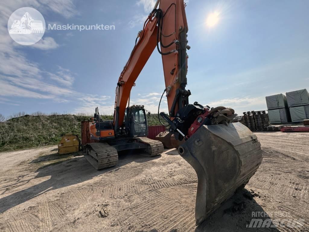 Doosan DX 255 LC-5 Gravemaskiner på larvebånd