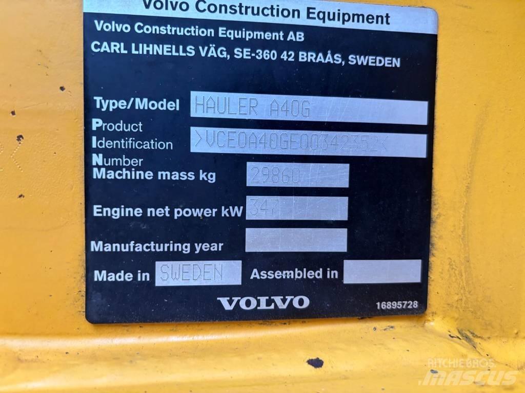 Volvo A 40 G Terrængående lastbiler