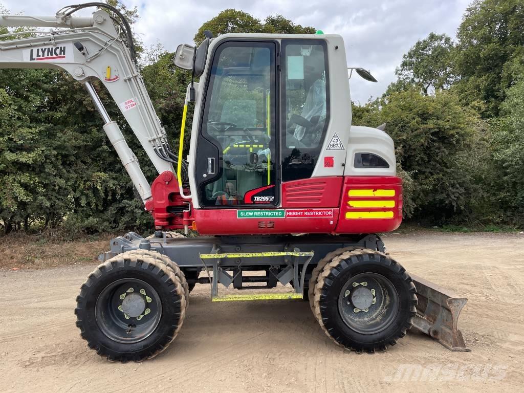 Takeuchi TB 295 W Gravemaskiner på hjul