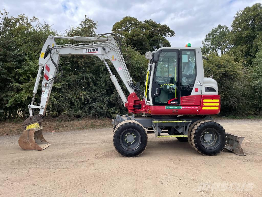 Takeuchi TB 295 W Gravemaskiner på hjul