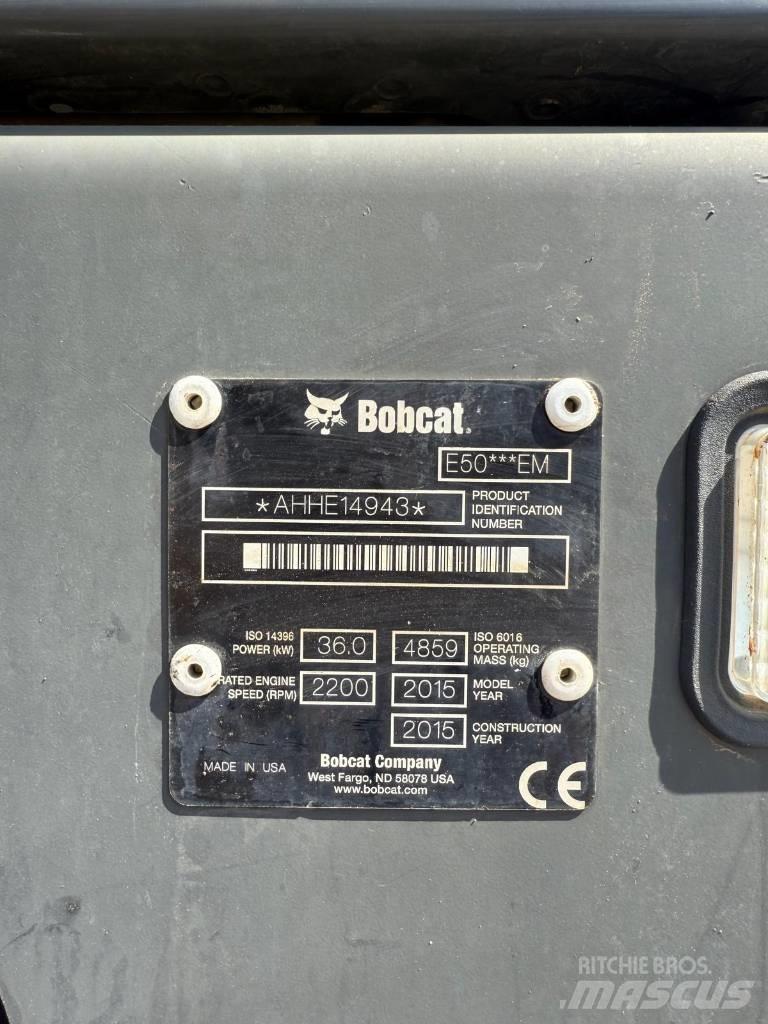 Bobcat E 50 EM Minigravemaskiner