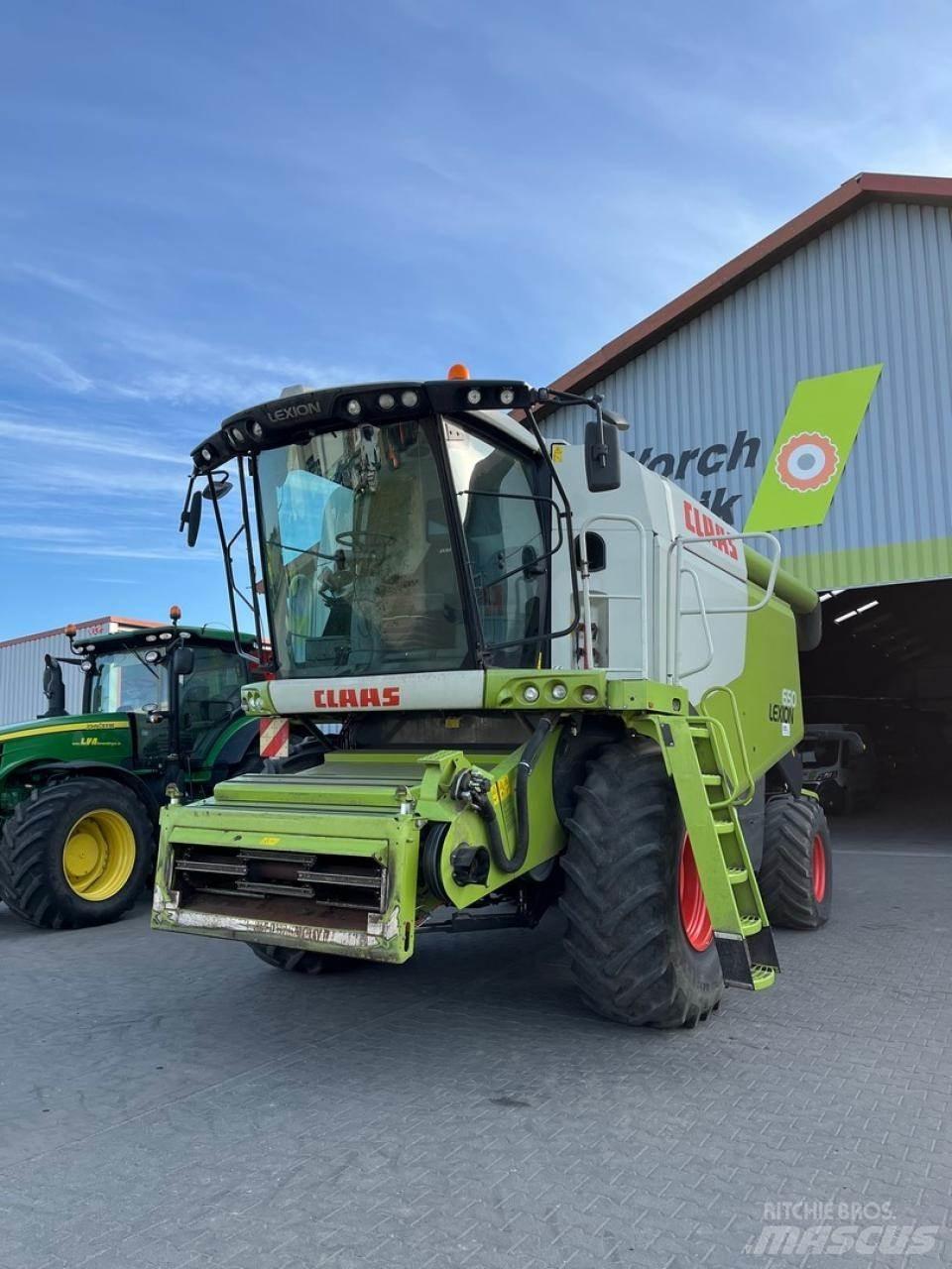 CLAAS Lexion 650 Mejetærskere