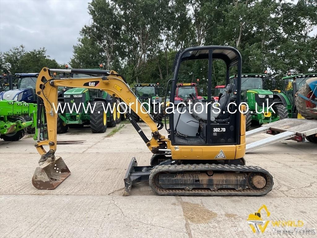 CAT 302.7 D CR Minigravemaskiner