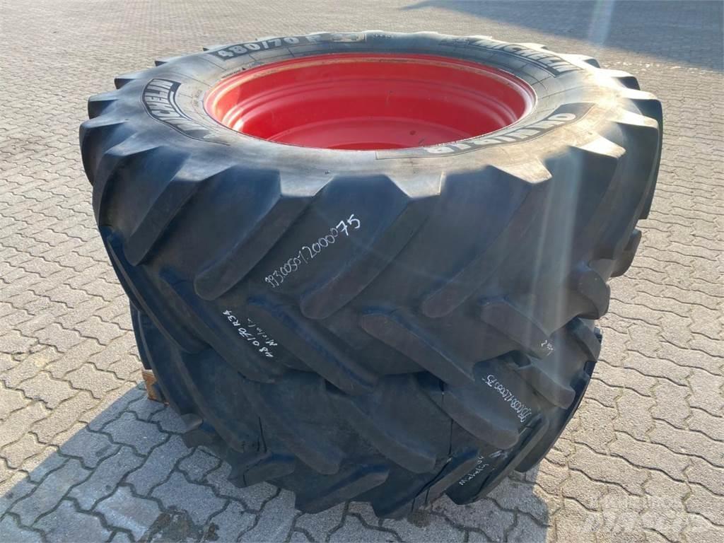 Michelin Omnibib Hjul, Dæk og Fælge