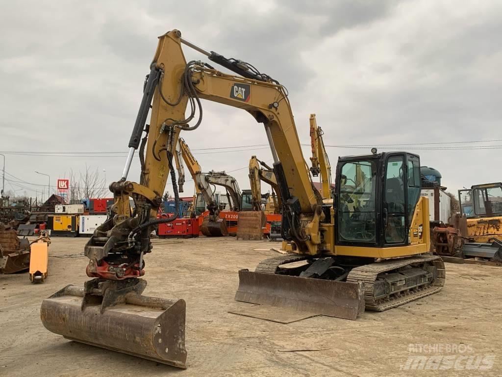 CAT 308 CR Midi-gravemaskiner 7t - 12t