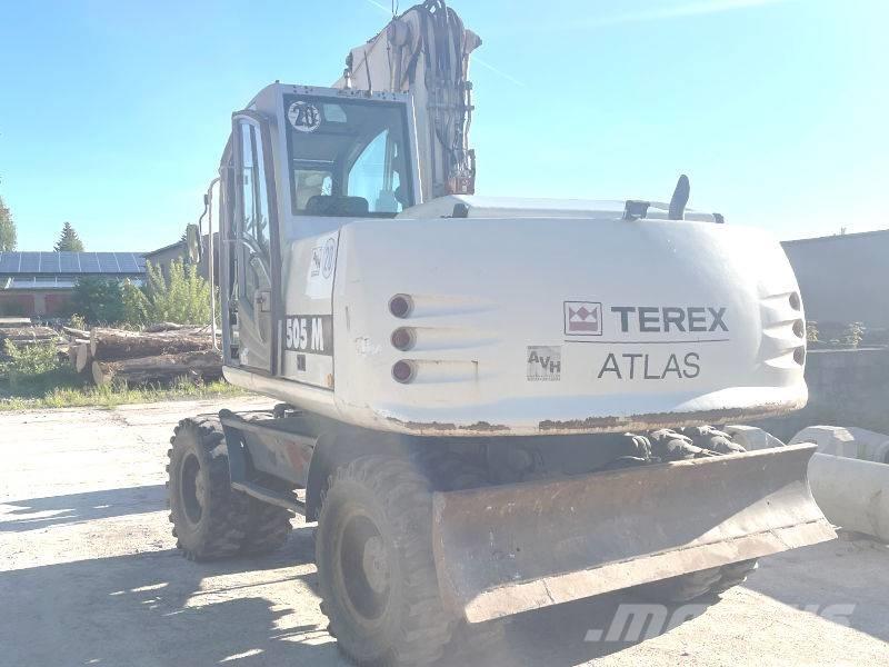 Atlas 1505 Gravemaskiner på hjul
