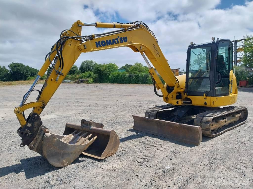 Komatsu PC80MR-5 Midi-gravemaskiner 7t - 12t