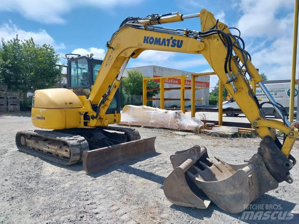 Komatsu PC80MR-5 Midi-gravemaskiner 7t - 12t