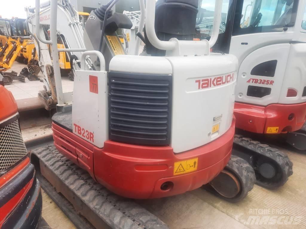 Takeuchi TB23R Minigravemaskiner