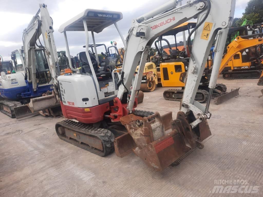 Takeuchi TB23R Minigravemaskiner
