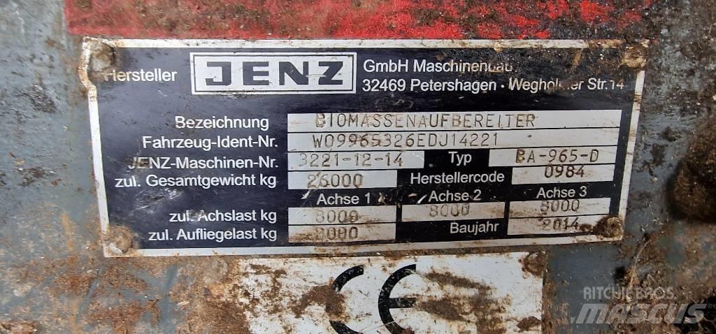 JENZ BA 965 D Mobile knusere