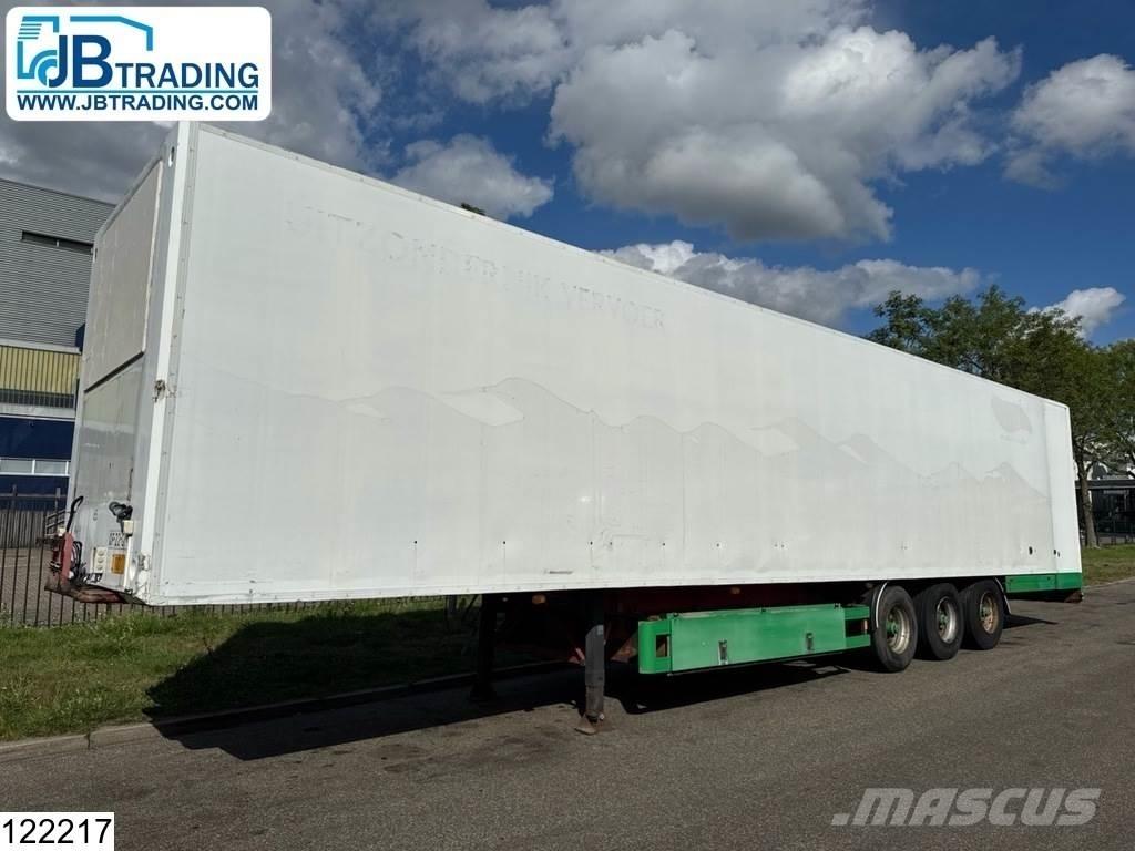WOT Gesloten bak Semi-trailer med fast kasse