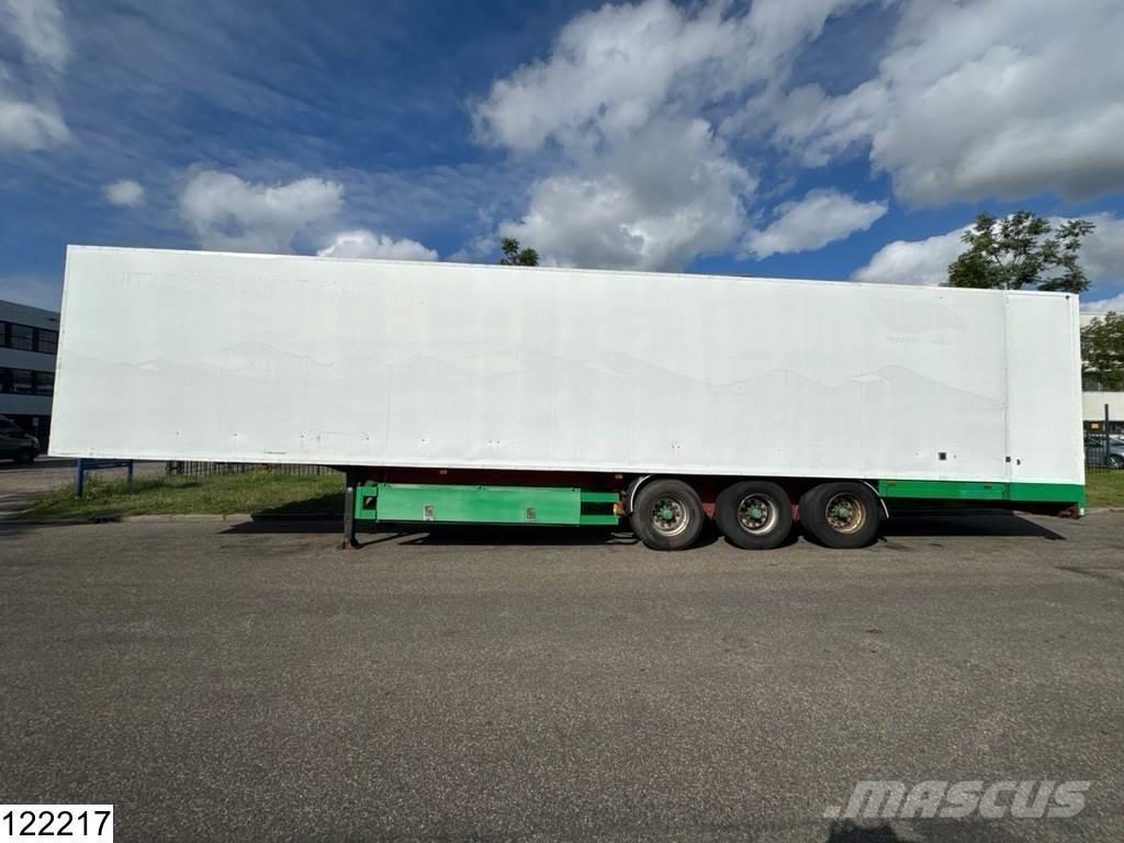 WOT Gesloten bak Semi-trailer med fast kasse