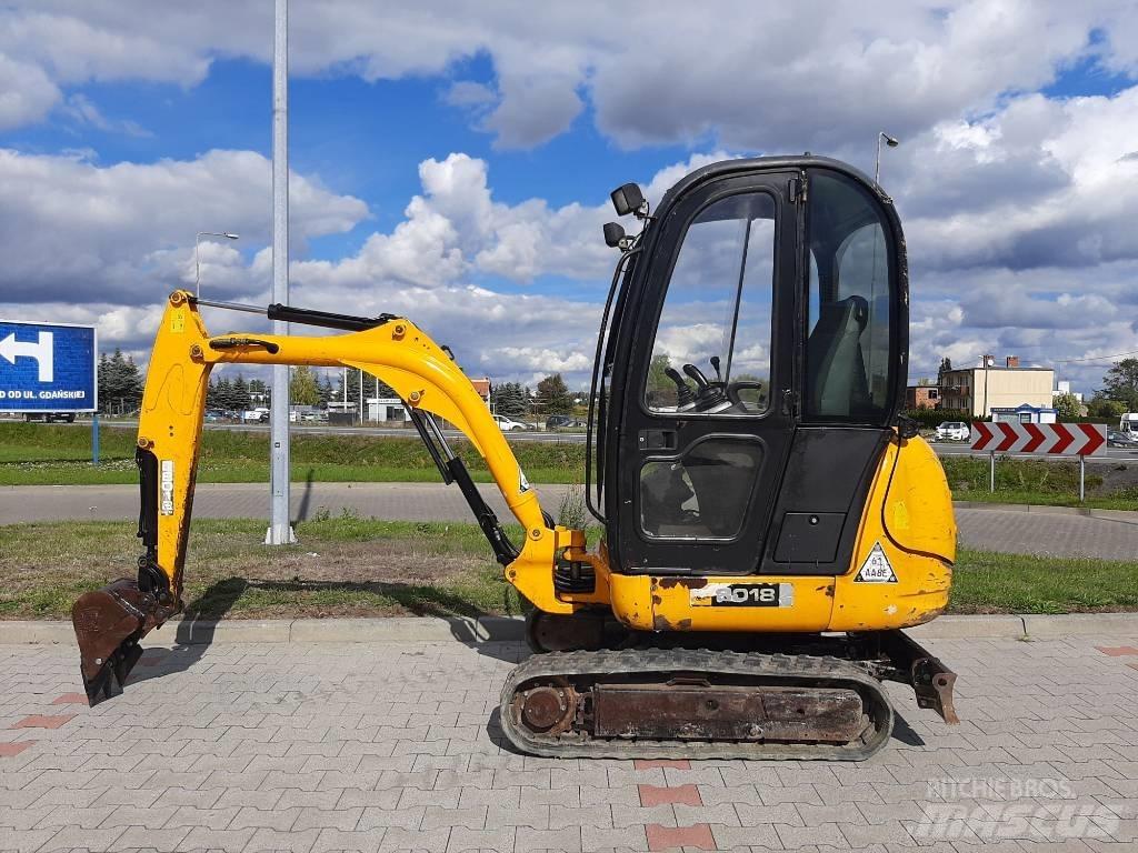 JCB 8018 Minigravemaskiner