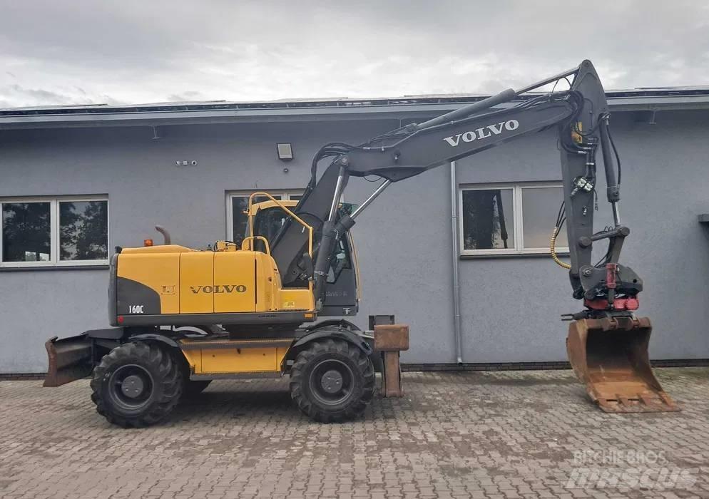 Volvo EW 160 C Gravemaskiner på hjul
