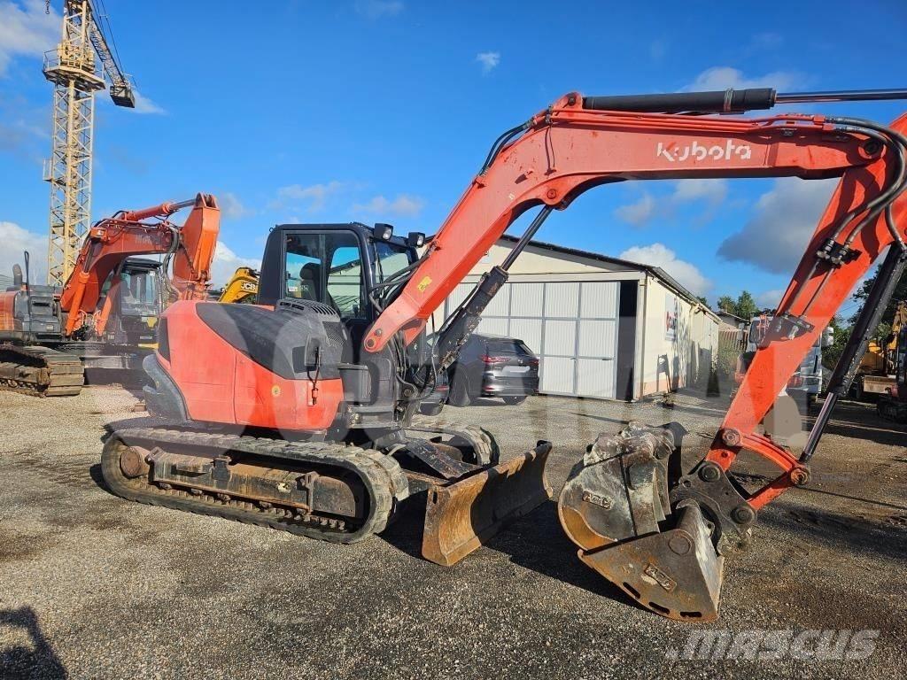 Kubota KX 080-4 Midi-gravemaskiner 7t - 12t