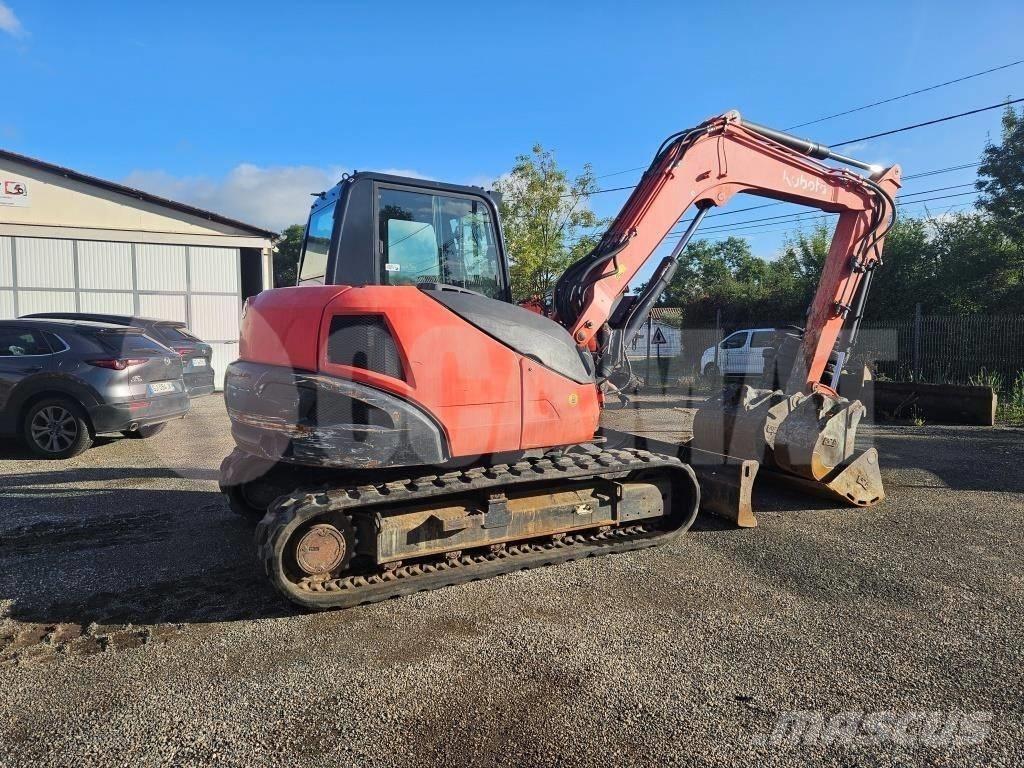 Kubota KX 080-4 Midi-gravemaskiner 7t - 12t