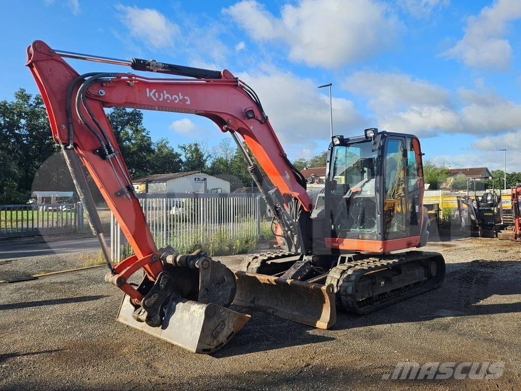 Kubota KX 080-4 Midi-gravemaskiner 7t - 12t