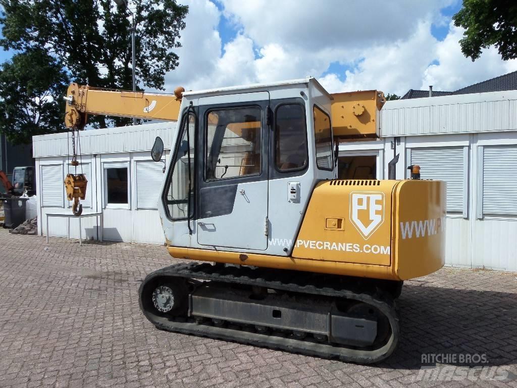 Hitachi EX 60 Kraner på larvebånd