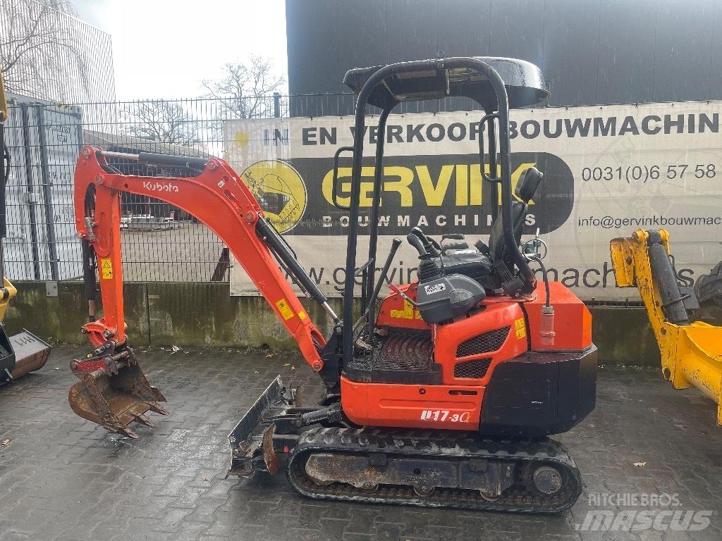 Kubota U17-3 hybride Minigravemaskiner