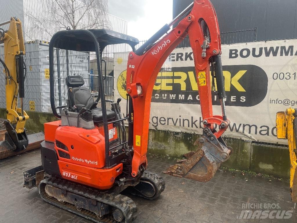 Kubota U17-3 hybride Minigravemaskiner