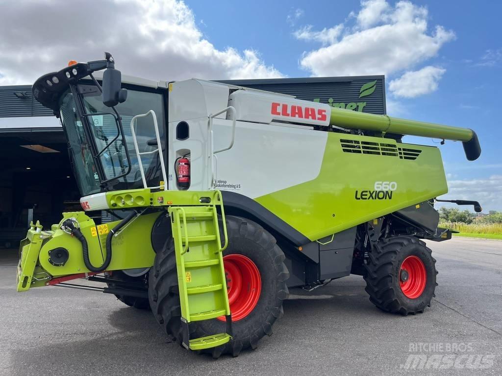 CLAAS Lexion 660 Mejetærskere