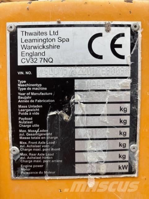 Thwaites MACH 573 Dumpere