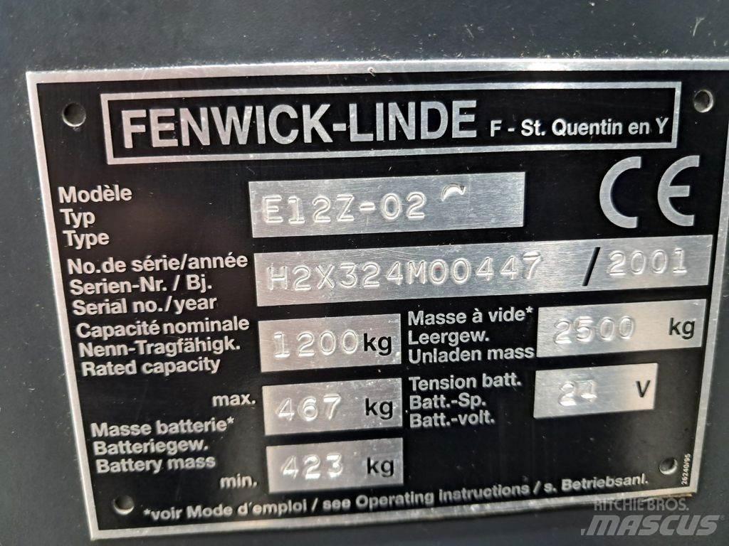 Linde E12Z-02 El gaffeltrucks